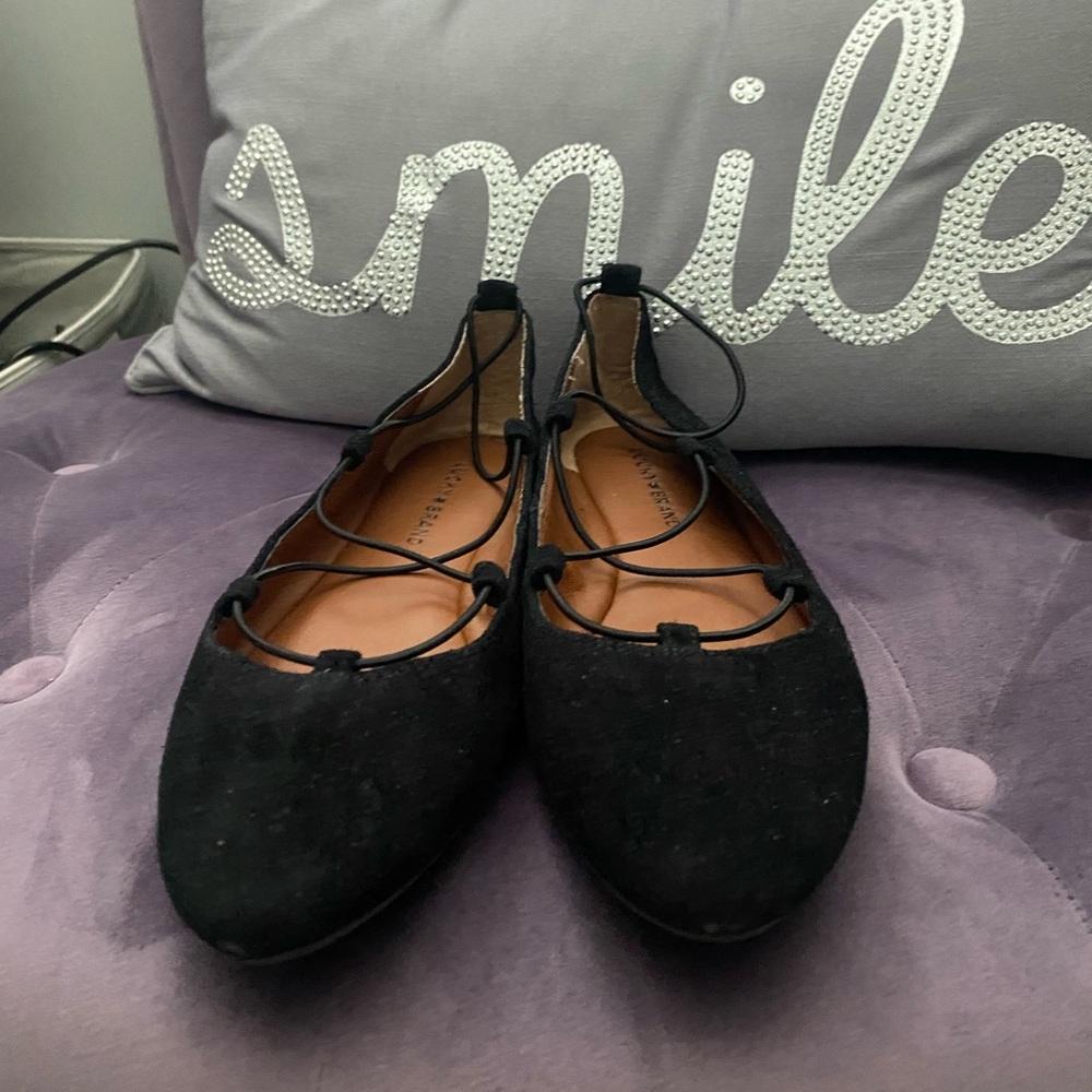 Lucky Brand Black Ballet Flats